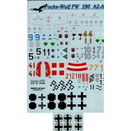 Print Scale Focke-Wulf Fw-190A2-A9