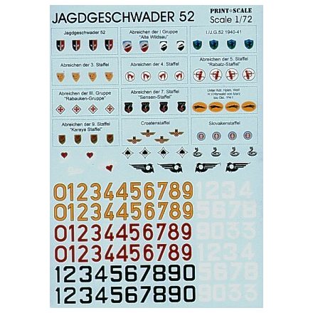 Print Scale Jagdgeschwader 52