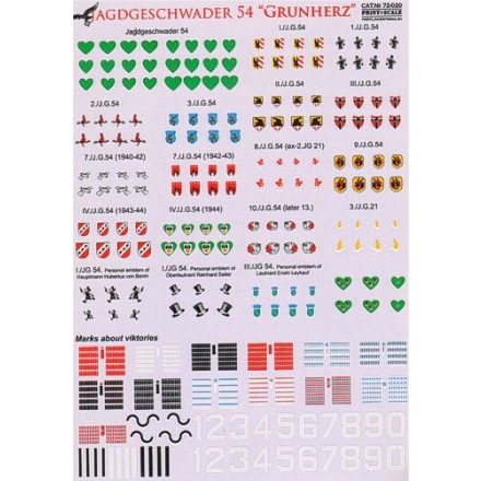 Print Scale Jagdgeschwader 54 'Grunherz'