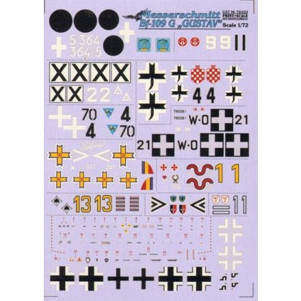 Print Scale Messerschmitt Bf-109G-2