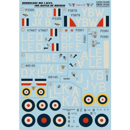 Print Scale Hawker Hurricane Mk.I Battle Of Britain Aces