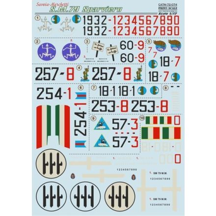 Print Scale Savoia-Marchetti SM.79 "Sparviero"