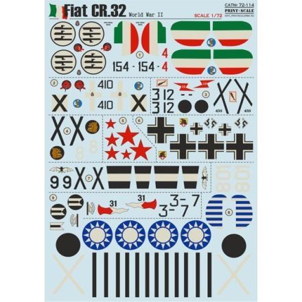 Print Scale Fiat CR.32