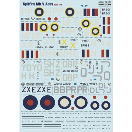 Print Scale Supermarine Spitfire Mk.V