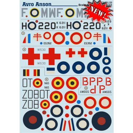 Print Scale Avro Anson