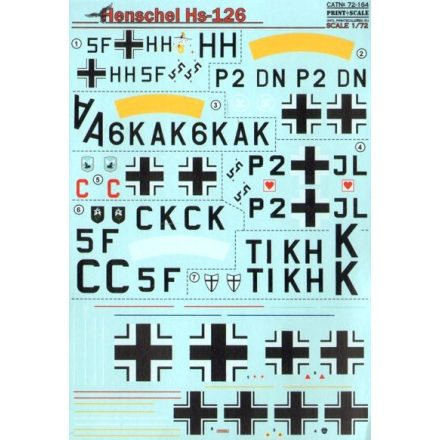 Print Scale Henschel Hs-126A-1/Hs-126B-1 [Hs-126B-2]