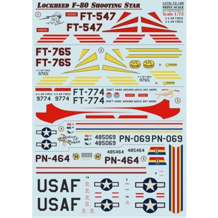 Print Scale Lockheed F-80C Shooting Star