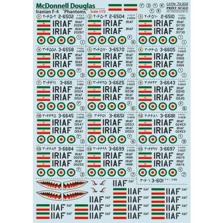 Print Scale McDonnell RF-4 "Phantom II" IRIAF