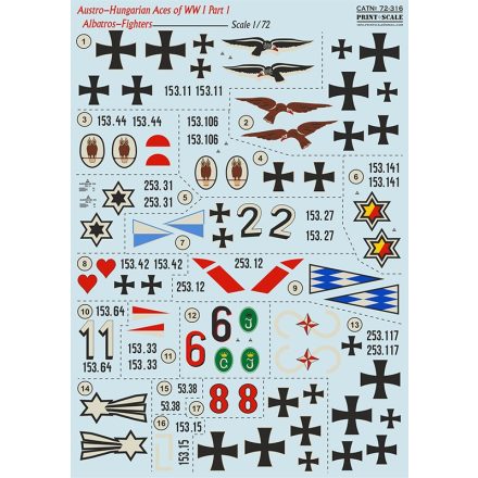 Print Scale Austro-Hungarian Aces Albatros D.III