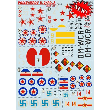 Print Scale Polikarpov U-2/Po-2 Part 2 matrica