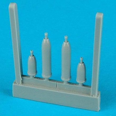 Quickboost Supermarine Spitfire Mk.24 cannon barrels (Airfix, Eduard)