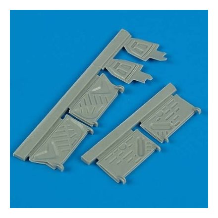 Quickboost Vought F4U-1 Corsair undercarriage covers (Tamiya)