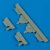 Quickboost Mitsubishi A6M5 'Zero' undercarriage covers (Hasegawa)