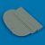 Quickboost Supermarine Spitfire Mk.IX standard chord rudder (Airfix)