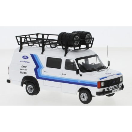 IXO FORD Transit MK II, team Ford, Ford Motor Sport, Assistance with roof rack, 1979