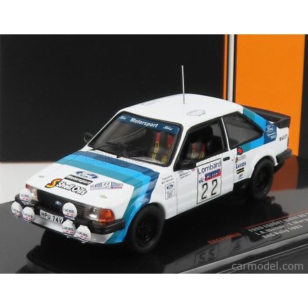 IXO FORD ESCORT RS 1600 MKII N 22 RALLY RAC LOMBARD 1983 L.A.WALKER - E.MORGAN