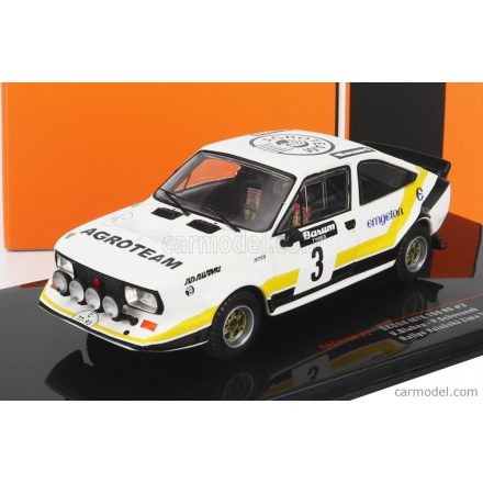 IXO SKODA FAVORIT 160RS MTX (night version) N 3 RALLY VALASSKAA ZIMA 1984 V.BLAHNA - P.SCOVANEK