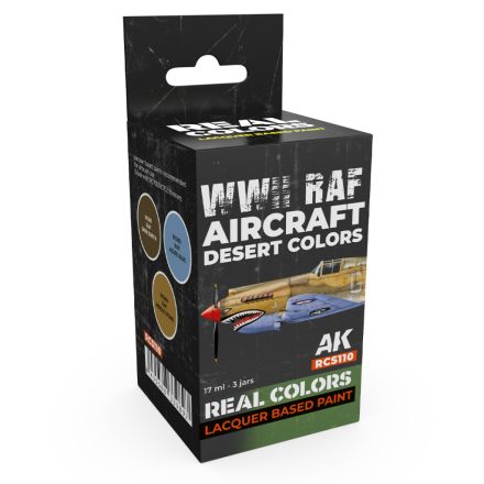 AK REAL COLOR RAF WWII Aircraft Desert Colors Set