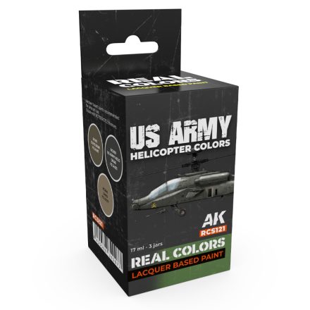 AK REAL COLOR US Army Helicopter Colors Set