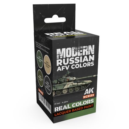 AK REAL COLOR Modern Russian AFV Colors Set