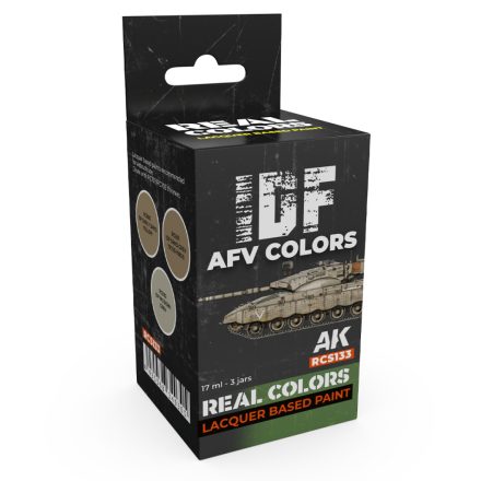 AK REAL COLOR IDF AFV Colors Set