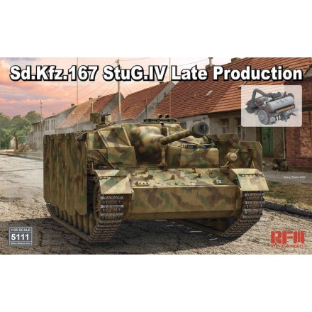 Rye Field Model Sd.Kfz. 167 StuG.IV Late Production makett