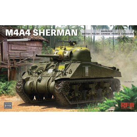 Rye Field Model M4A4 Sherman makett