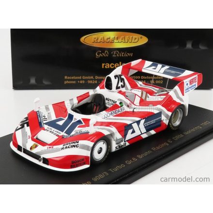 SPARK-MODEL PORSCHE 908/03 TURBO Gr.6 BRUNN RACING N 25 DRM NORISRING 1983 J.DAUER