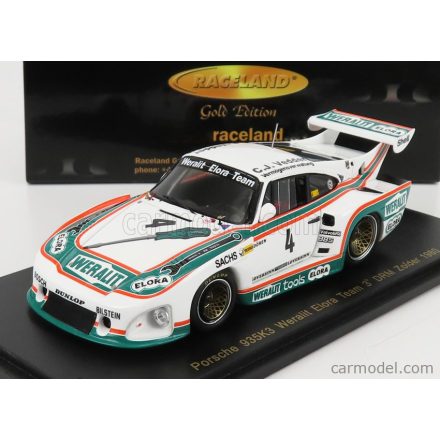 SPARK-MODEL PORSCHE 935K TEAM WERAILT ELORA N 4 3rd DRM ZOLDER 1980 E.DOREN