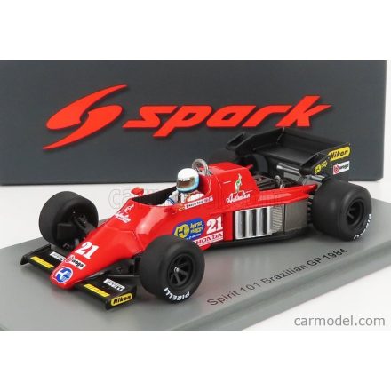 SPARK-MODEL SPIRIT F1 101 N 21 BRAZIL GP 1984 M.BALDI