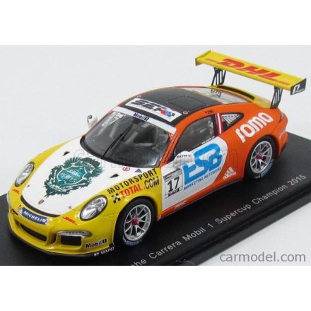 SPARK MODEL PORSCHE 911 GT3 MOBIL 1 N 17 WINNER SUPERCUP 2015 PHILIPP ENG