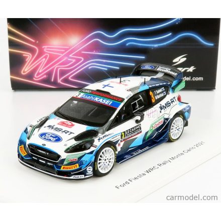 SPARK-MODEL FORD FIESTA WRT TEAM WRCM SPORT N 3 RALLY MONTECARLO 2021 T.SUNINEN - M.MARKKULA