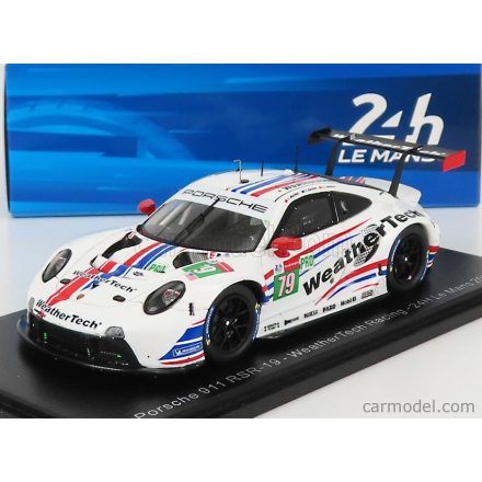 SPARK-MODEL PORSCHE 911 991-2 4.2L RSR-19 TEAM WEATHERTECH RACING N 79 24h LE MANS 2021 E.BAMBER - C.MACNEIL - L.VANTHOOR