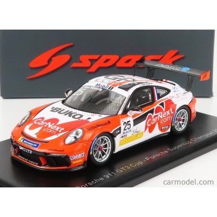 SPARK-MODEL PORSCHE 911 991-2 GT3 CUP N 11 PORSCHE CARRERA SUPERCUP CHAMPION 2020 L.TEN VOORDE