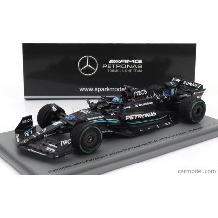 SPARK MODEL MERCEDES GP F1 W14 TEAM MERCEDES-AMG PETRONAS FORMULA ONE N 63 5th MONACO GP 2023 GEORGE RUSSELL