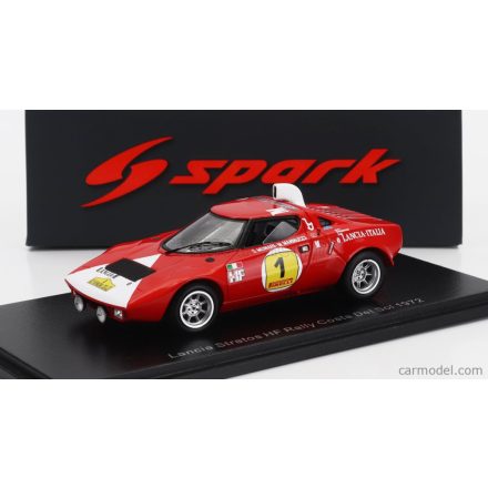 SPARK MODEL LANCIA STRATOS HF N 1 RALLY COSTA DEL SOL 1972 SANDRO MUNARI - MARIO MANNUCCI