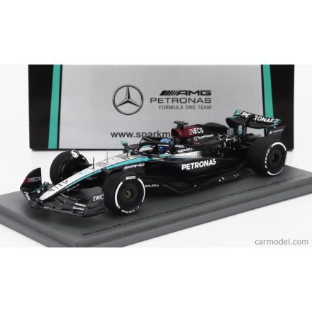 SPARK MODEL MERCEDES F1 W15 EQ PERFORMANCE TEAM AMG PETRONAS MOTORSPORT N 63 BAHRAIN GP 2024 GEORGE RUSSELL