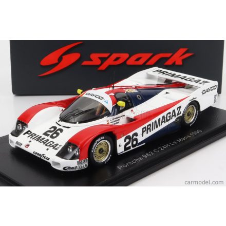 SPARK-MODEL PORSCHE - 962C 3.0L TURBO TEAM BERMAIER RACING N 26 24h LE MANS 1990 M.DUEZ - H.GROHS - J.OPPERMANN