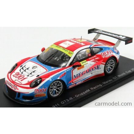 SPARK-MODEL PORSCHE 911 991 GT3 N 98 MACAU GT WORLD CUP 2016