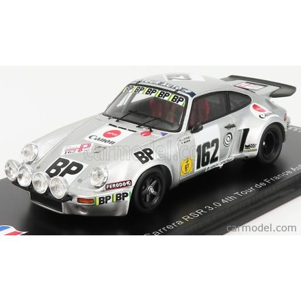 SPARK-MODEL PORSCHE CARRERA RSR 3.0 N 162 4th TOUR DE FRANCE AUTOMOBILE 1977 A.C.VERNEY - D.EMMANUELLI