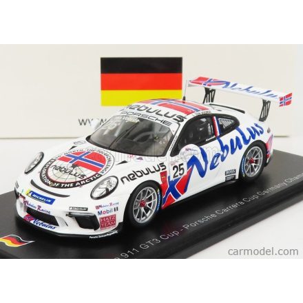 SPARK-MODEL PORSCHE 911 991-2 GT3 CUP N 25 PORSCHE CARRERA CUP GERMANY CHAMPION 2020 L.TEN VOORDE