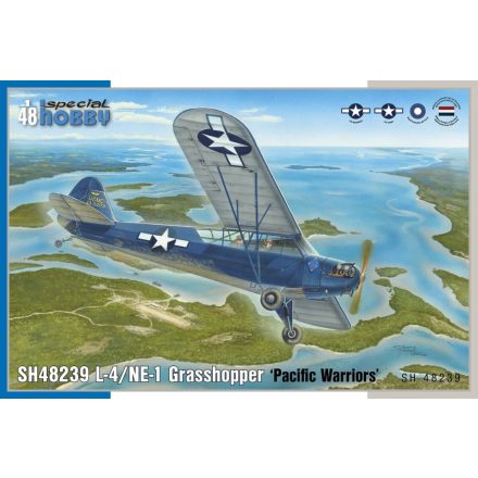 Special Hobby L-4/NE-1 Grasshopper 'Pacific Warriors' makett