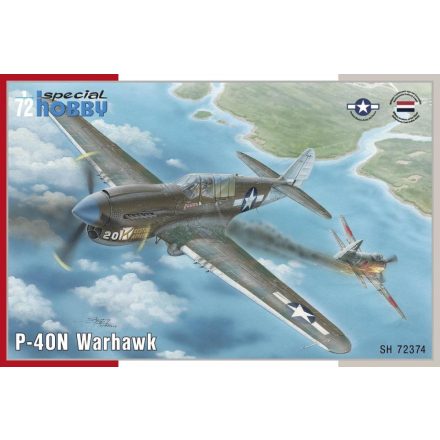 Special Hobby Curtiss P-40N Warhawk makett