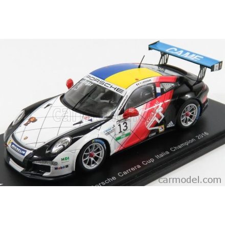 SPARK-MODEL PORSCHE 911 991 GT3R N 13 PCC ITALIA CHAMPION 2016