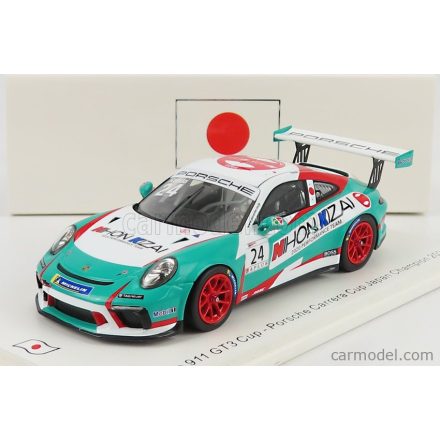 SPARK-MODEL PORSCHE 911 991 GT3 CUP N 24 PORSCHE CARRERA CUP JAPAN CHAMPION 2020 T.KONDO