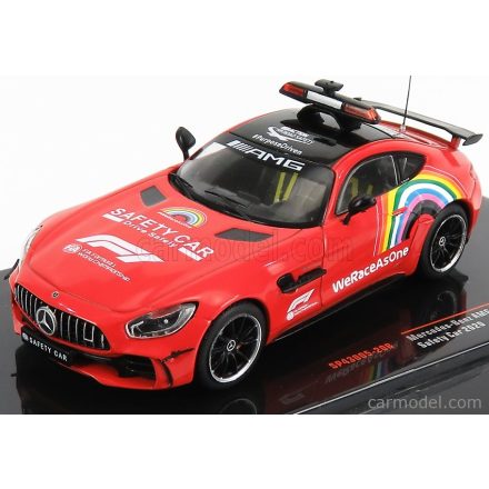 IXO MERCEDES GT-R AMG F1 SAFETY CAR WERACEASONE MUGELLO GP 1.000th FERRARI GP 2020 BERND MAYLANDER