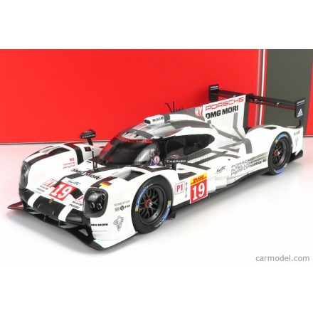 IXO PORSCHE 919 HYBRID 2.0L TURBO V4 TEAM PORSCHE N 19 6th 1000km SPA 2015 E.BAMBER - N.TANDY - N.HULKENBERG