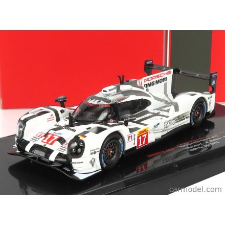 IXO PORSCHE 919 HYBRID 2.0L TURBO V4 TEAM PORSCHE N 17 3rd 1000km SPA 2015 T.BERNHARD - B.HARTLEY - M.WEBBER