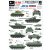 Star Decals JNA - Jugoslavian tank numbers 1990s matrica