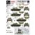 Star Decals Syrian Soviet T-54 and Soviet T-55 Tanks in 1973 Yum Kippur War matrica